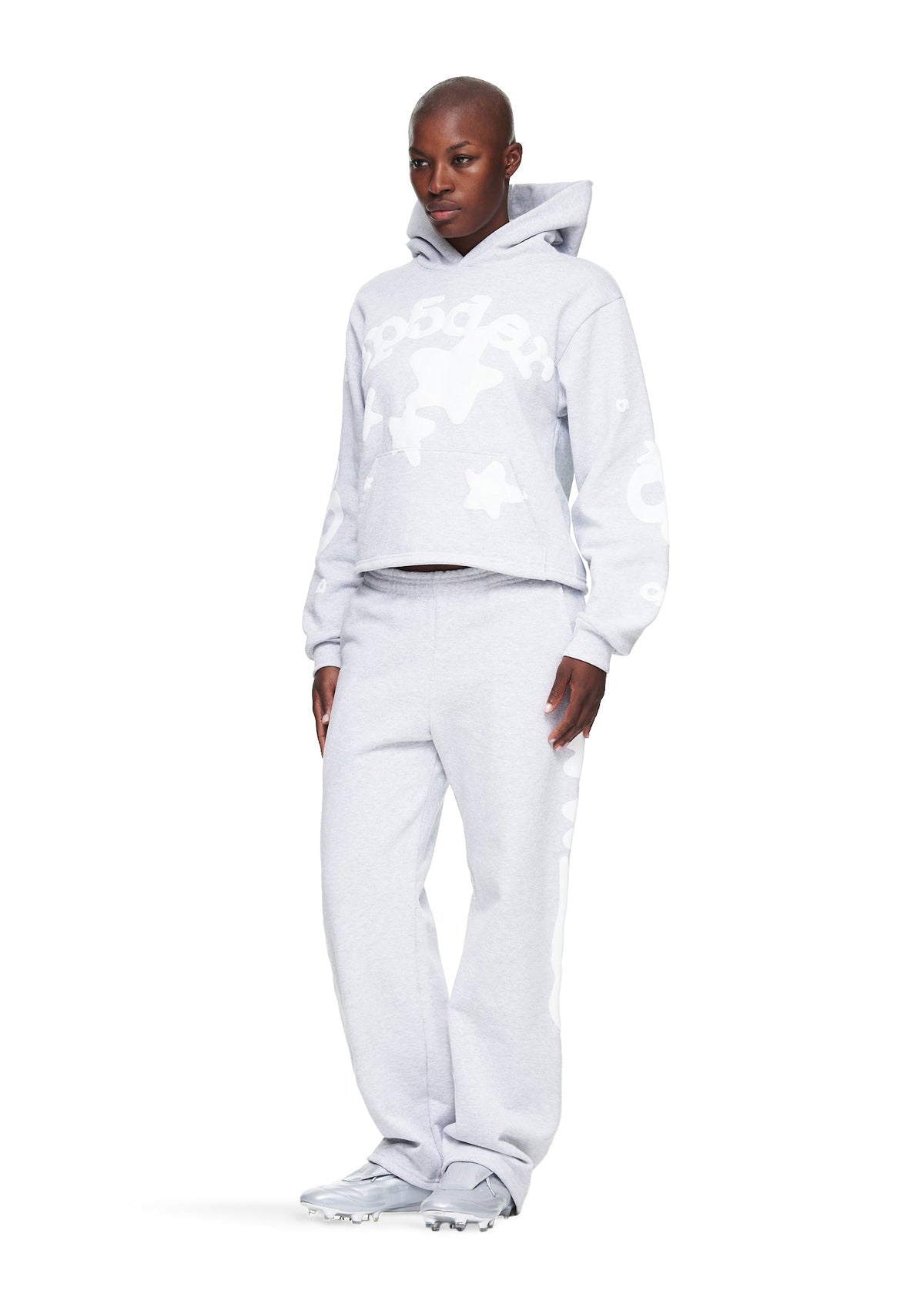 WOMEN&#39;S CROPPED BELUGA HOODIE