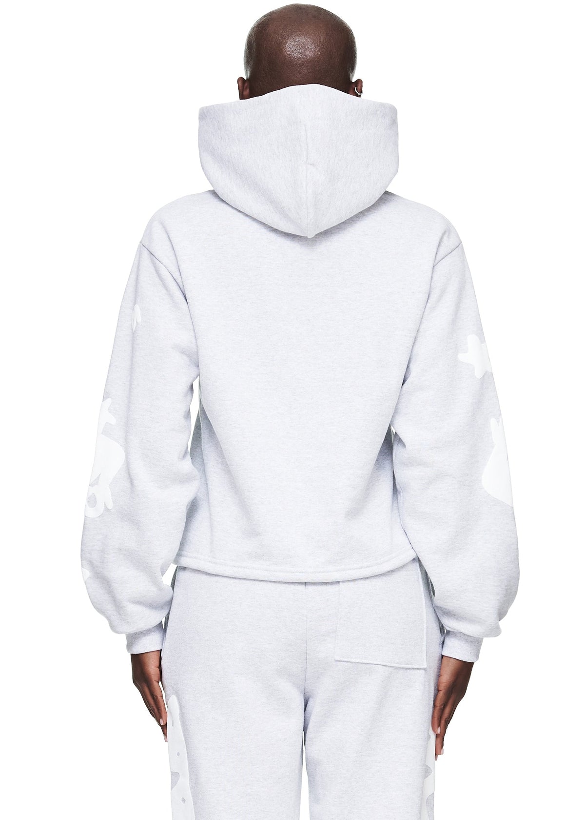 WOMEN&#39;S CROPPED BELUGA HOODIE