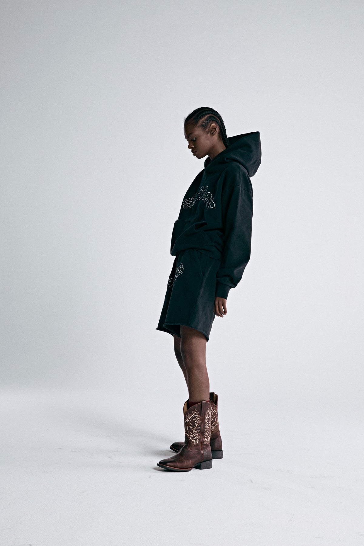 OG LOGO EMBROIDERED SWEATSHORT