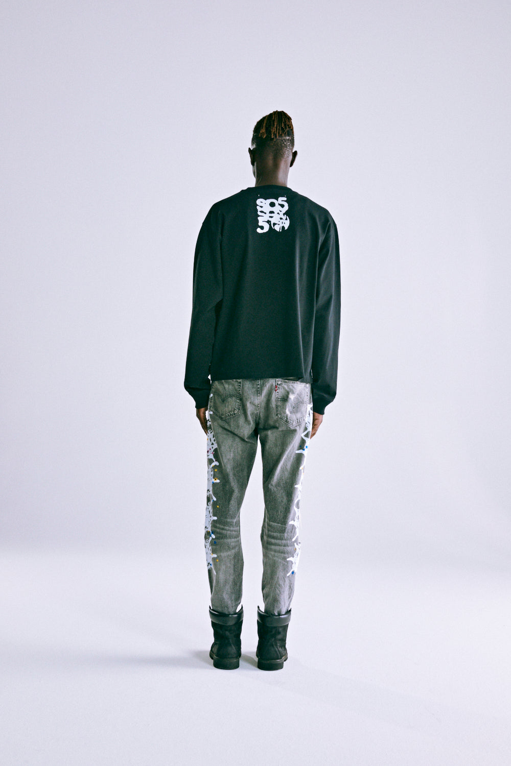 SPIDEY BOY LS HW TEE