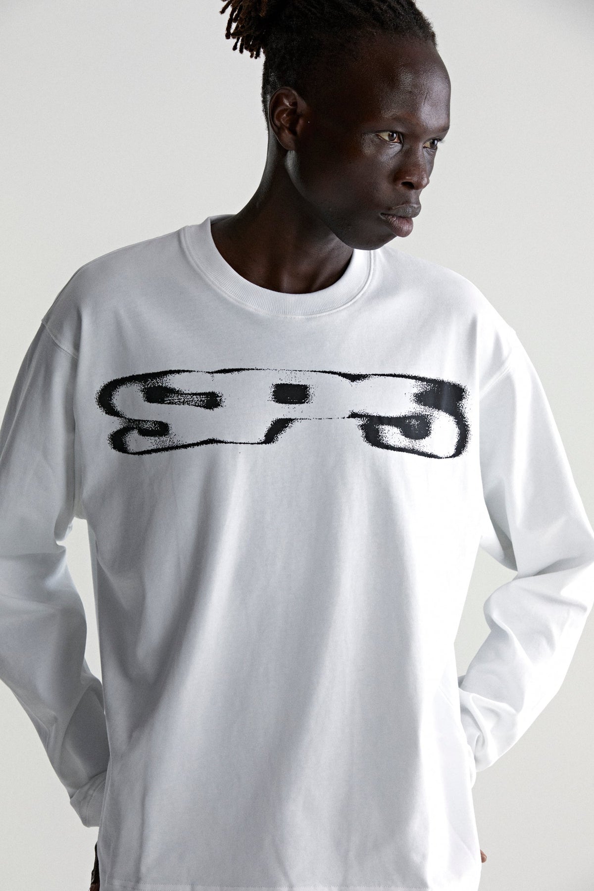 SP5 BLURRY LS TEE