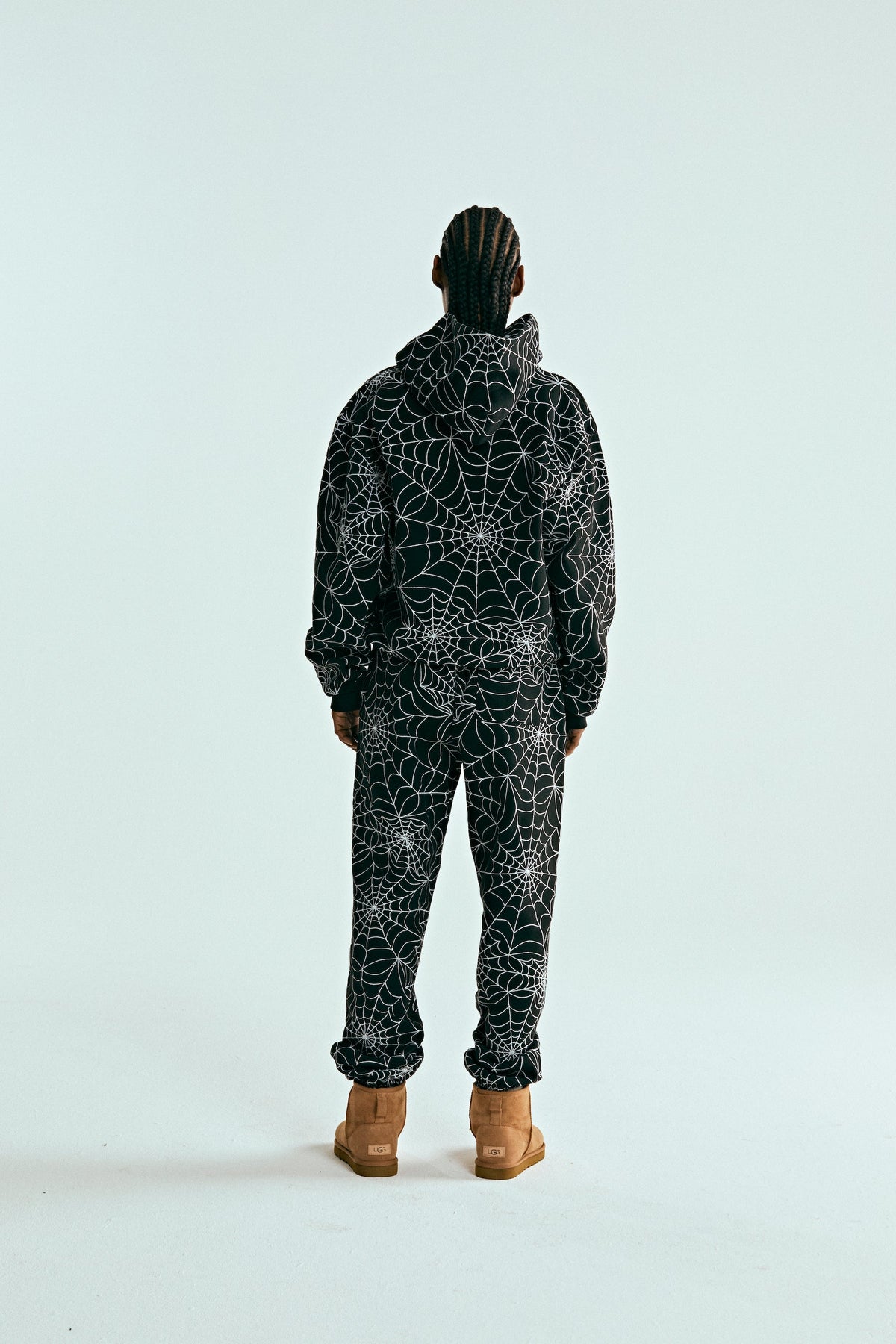 EMBROIDERED AOP HOODIE
