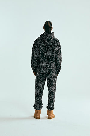 EMBROIDERED AOP HOODIE