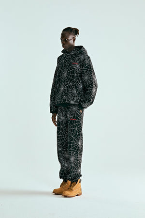 EMBROIDERED AOP HOODIE