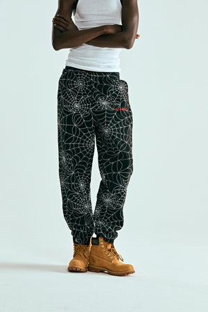 EMBROIDERED AOP SWEATPANT