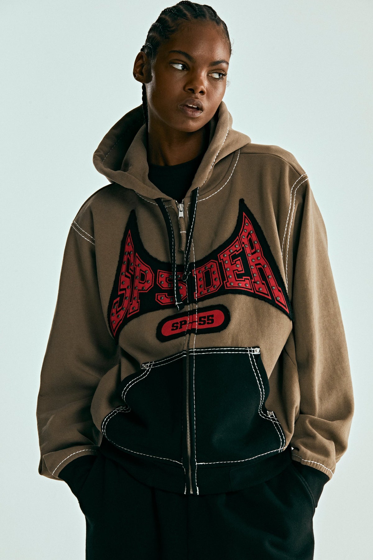 T&amp;F ZIP HOODIE